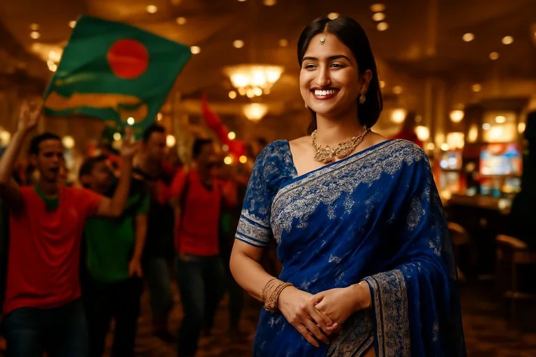 joy786 মোবাইল স্ক্রিনে গেমস খেলা
